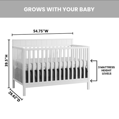 Logan 4-in-1 Convertible Crib