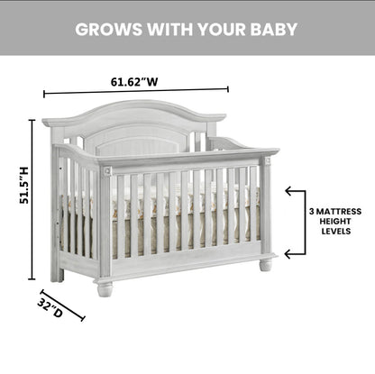 London Lane 4-in-1 Convertible Crib