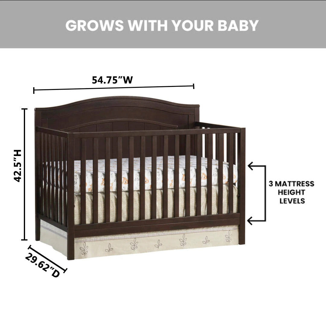 Nolan 4 in 1 Convertible Crib