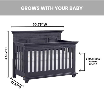 Weston 4 In 1 Convertible Crib