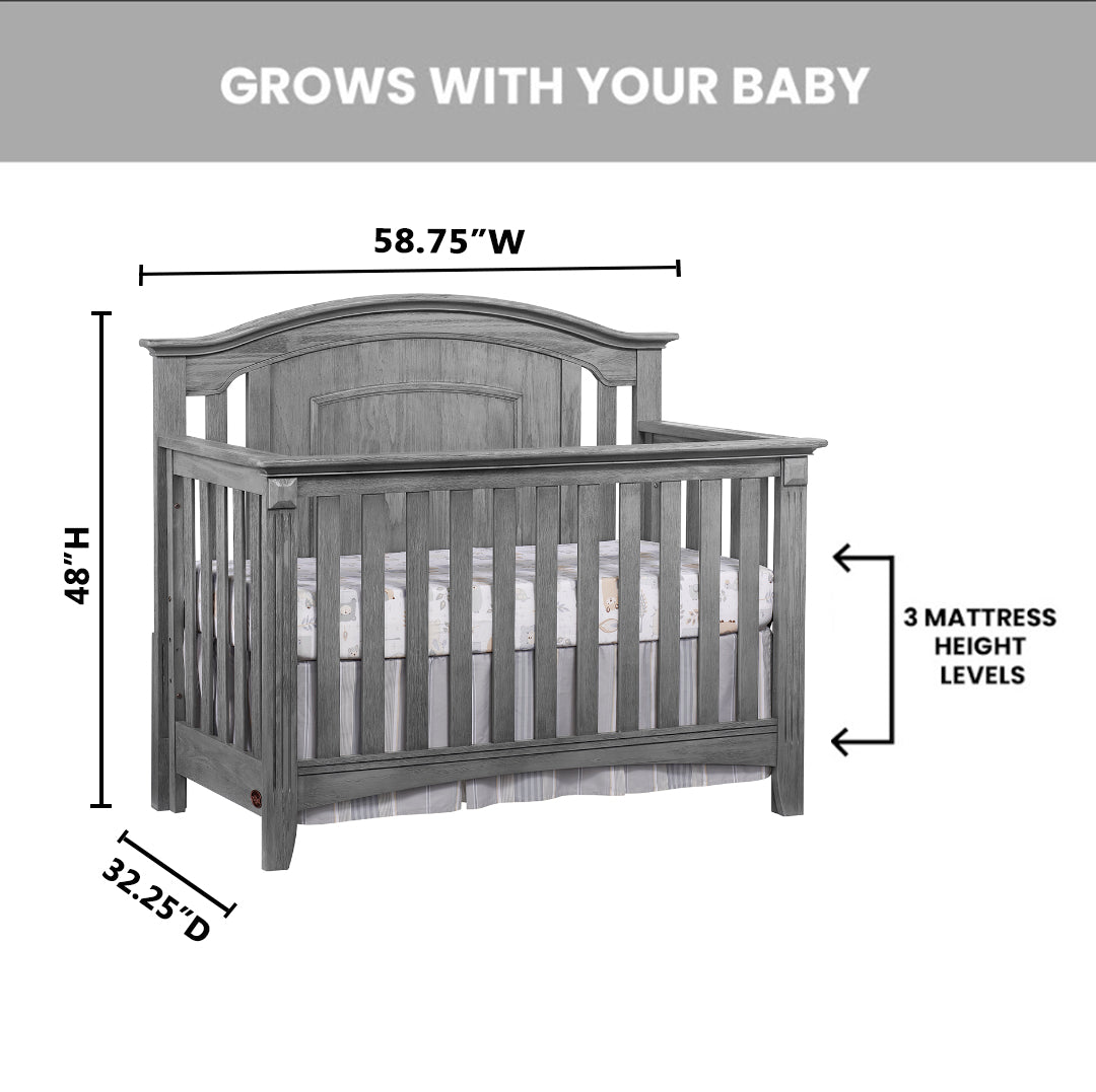 Willowbrook 4-in-1 Convertible Crib