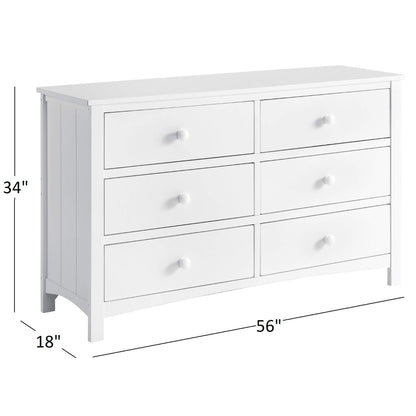 Universal 6-Drawer Dresser