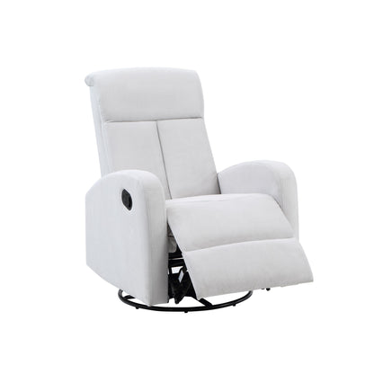 AFG Amber Swivel Glider Recliner Gray