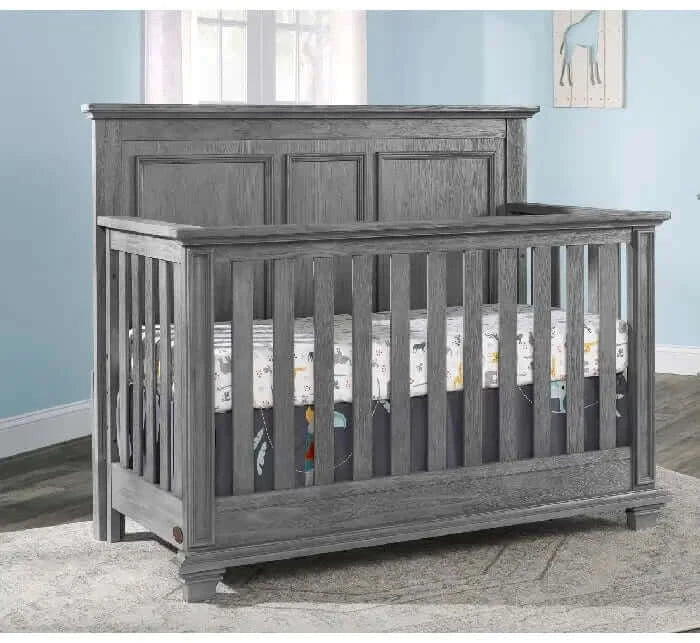 Kenilworth 4-in-1 Convertible Crib - Graphite Gray side 