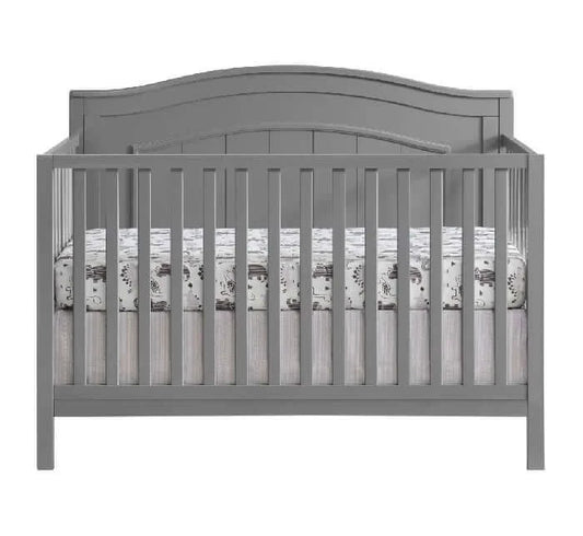 Nolan 4 in 1 Convertible Crib - Nolan Gray Front