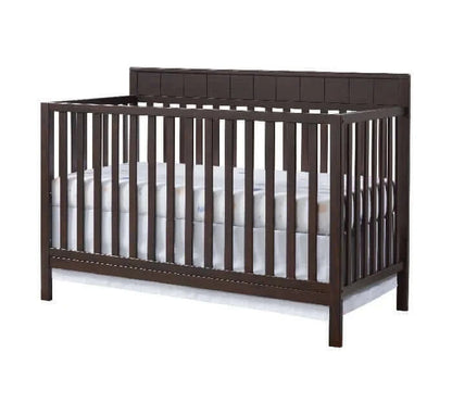 Logan 4-in-1 Convertible Crib - Espresso side