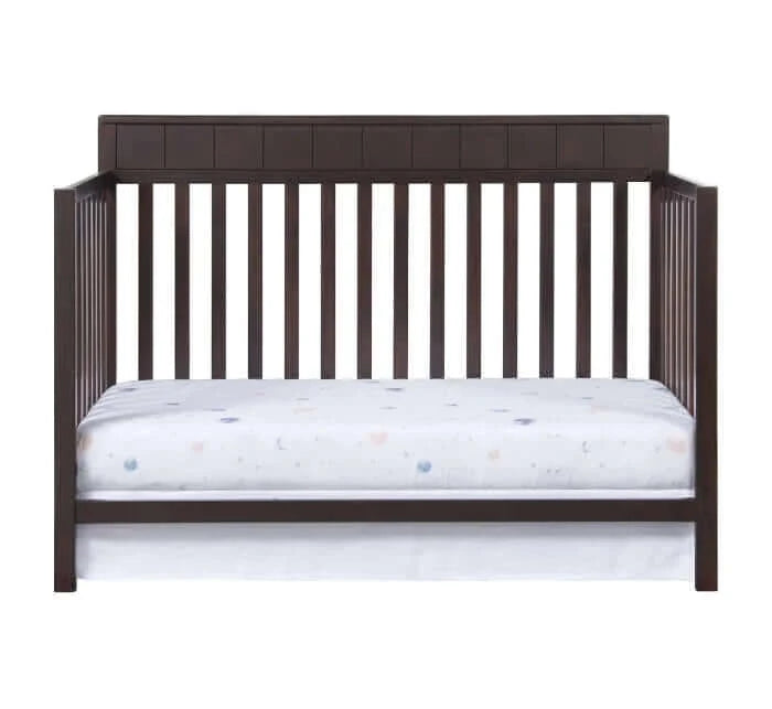 Logan 4-in-1 Convertible Crib - Espresso daybed front