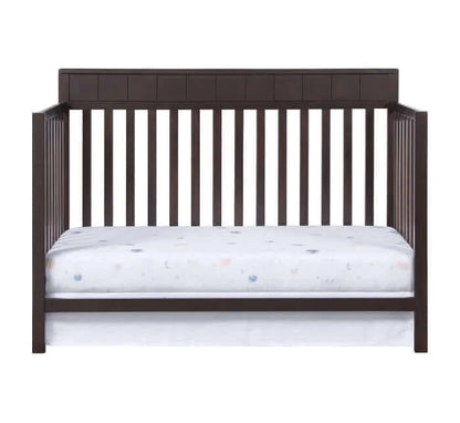 Logan 4-in-1 Convertible Crib - Espresso daybed front