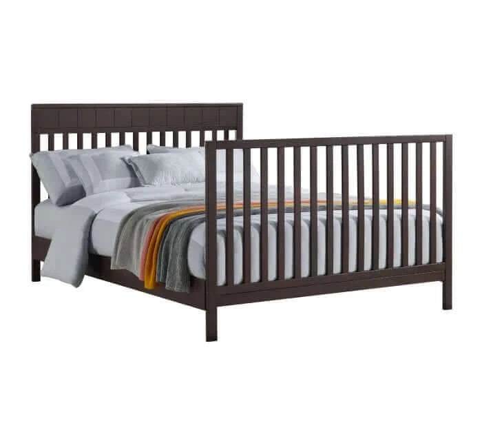 Logan 4-in-1 Convertible Crib - Espresso daybed side 2