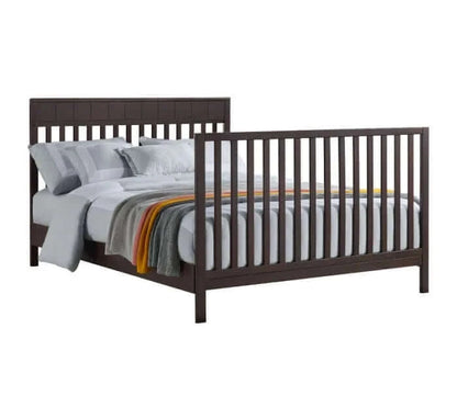 Logan 4-in-1 Convertible Crib - Espresso daybed side 2