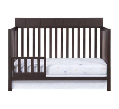 Logan 4-in-1 Convertible Crib - Espresso daybed side 3