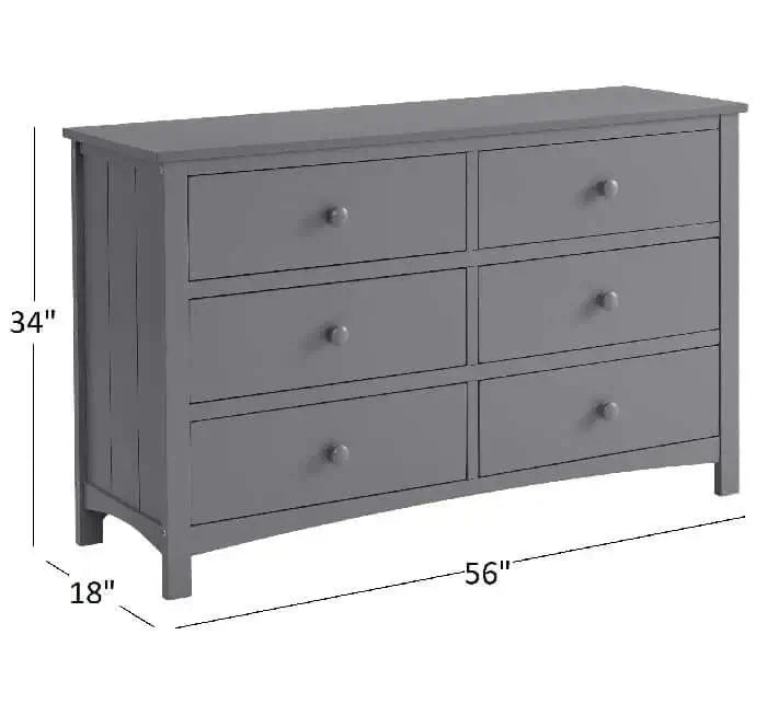 Universal 6-Drawer Dresser