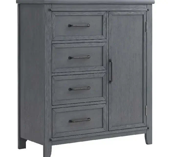 Soho Baby Ellison Chifferobe - Ash Gray side