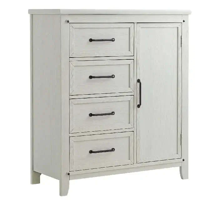 Soho Baby Ellison Chifferobe - Rustic White side