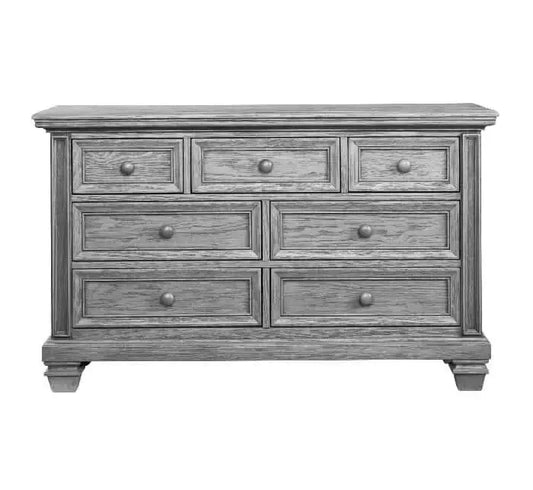 Richmond 7 Drawer Dresser - Brushed Gray Front