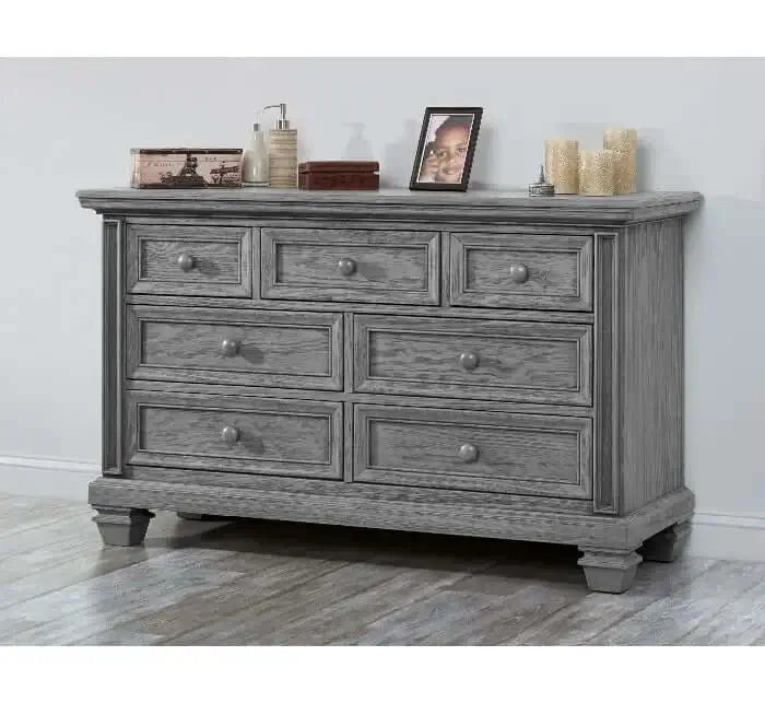 Richmond 7 Drawer Dresser - Brushed Gray zoomed 