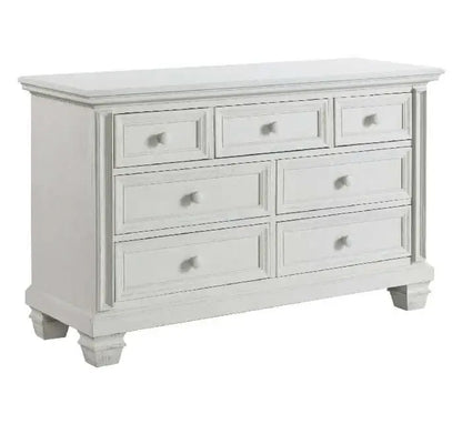 Richmond 7 Drawer Dresser - Oyster White side