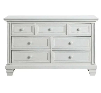 Richmond 7 Drawer Dresser - Oyster White front