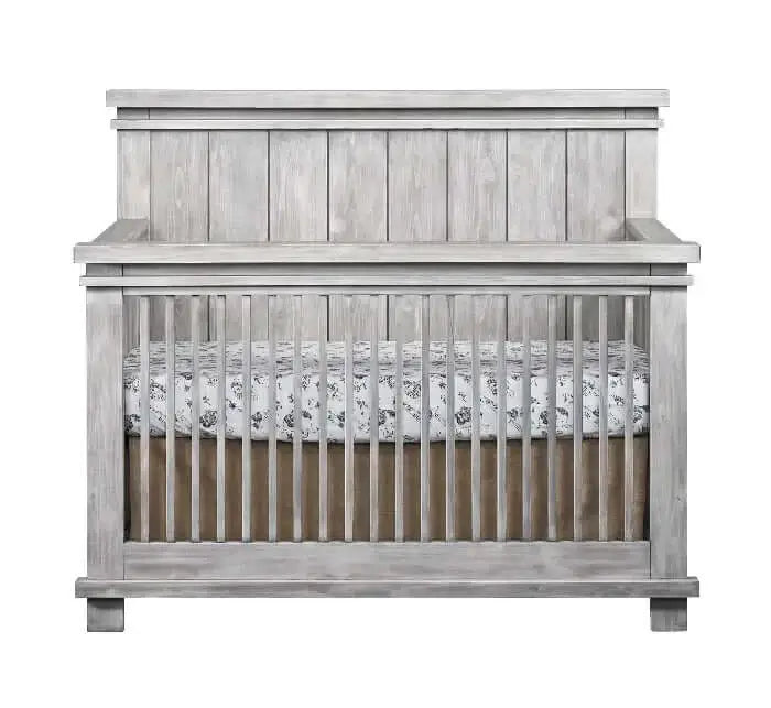 Soho Baby Hampton 4 In 1 Convertible Crib - Stone wash front