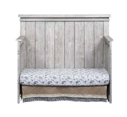 Soho Baby Hampton 4 In 1 Convertible Crib - Stone wash daybed front