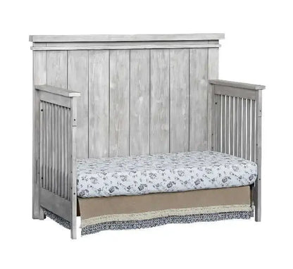 Soho Baby Hampton 4 In 1 Convertible Crib - Stone wash daybed side