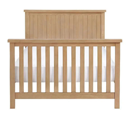 Everlee 4-In-1 Convertible Crib - Honey Wood Toddler bed front