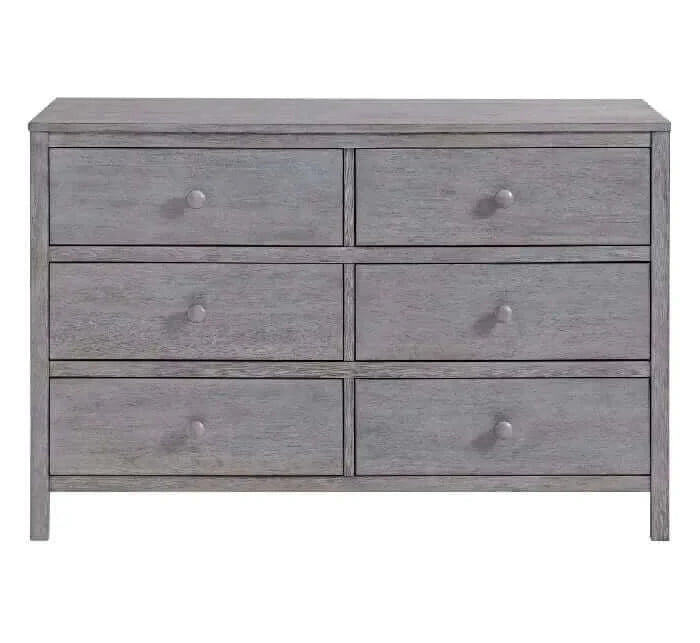 Everlee 6 Drawer Dresser - Graystone front