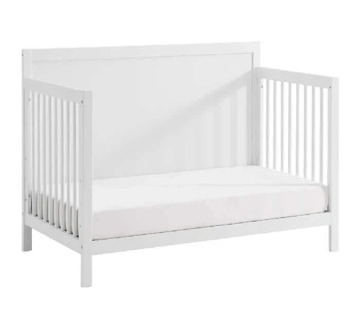 Essential 4 In 1 Convertible Crib with Panel Headboard