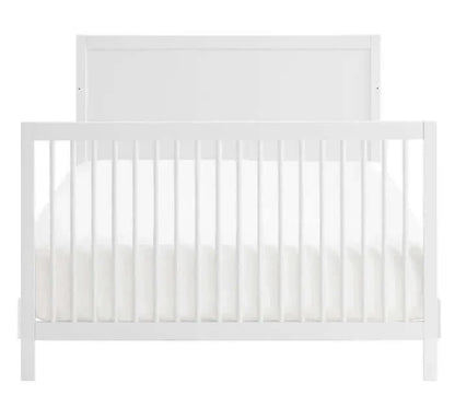 Essential 4 In 1 Convertible Crib with Panel Headboard