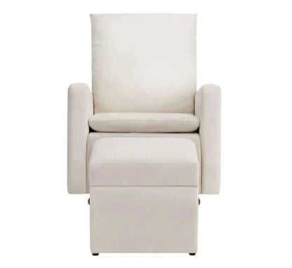 Everlee Upholstered Glider and Ottoman Set