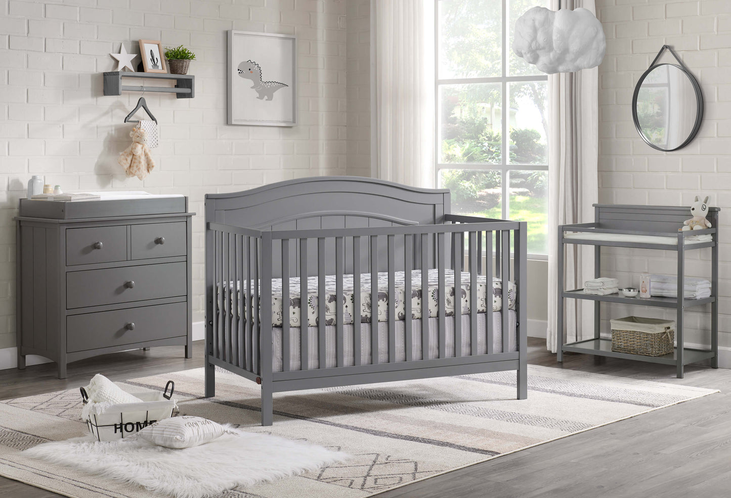 Nolan 4 in 1 Convertible Crib