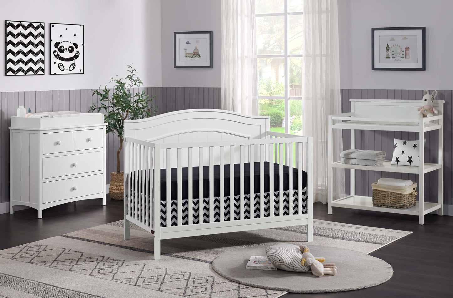 Nolan 4 in 1 Convertible Crib