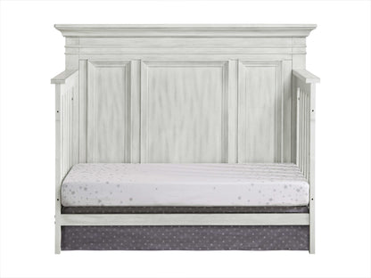 Weston 4 In 1 Convertible Crib - Front View of Weston Daybed Vintage White 