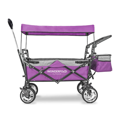 S4 Push and Pull Folding Wagon with Canopy