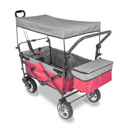 S4 Push and Pull Folding Wagon with Canopy