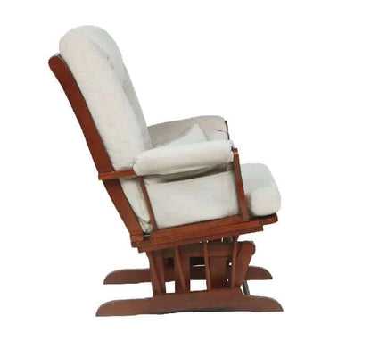 AFG Alice Glider Chair and Ottoman with Pillow