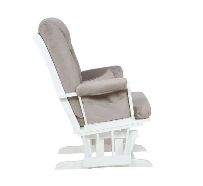 AFG Alice Glider Chair and Ottoman with Pillow