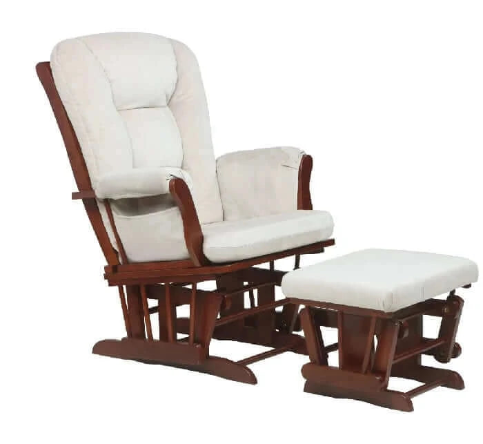 AFG Alice Glider Chair and Ottoman without Pillow