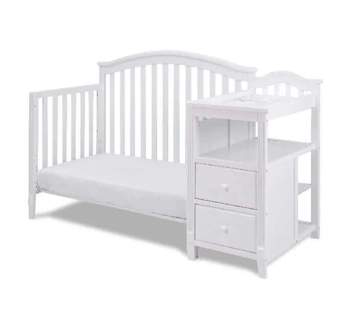 AFG Kali 4-in-1 Crib and Changer - White daybed white 2