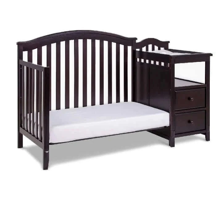 AFG Kali 4-in-1 Crib and Changer - Espresso daybed side 2