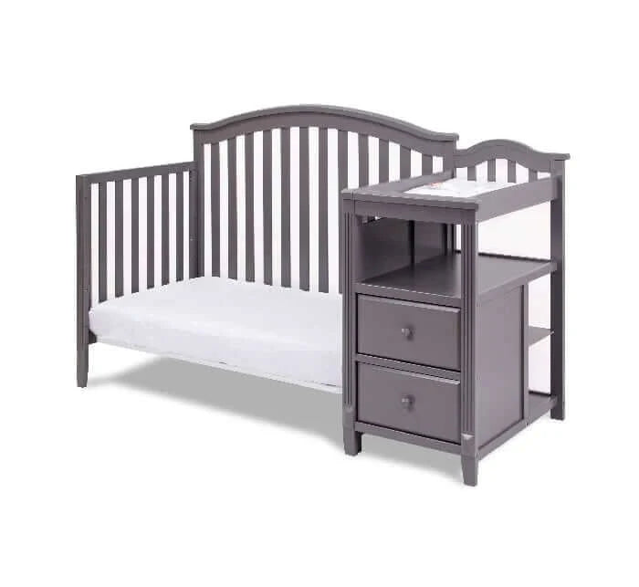 AFG Kali 4-in-1 Crib and Changer - Gray side