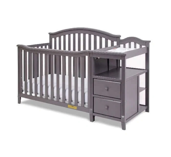 AFG Kali 4-in-1 Crib and Changer - Gray side