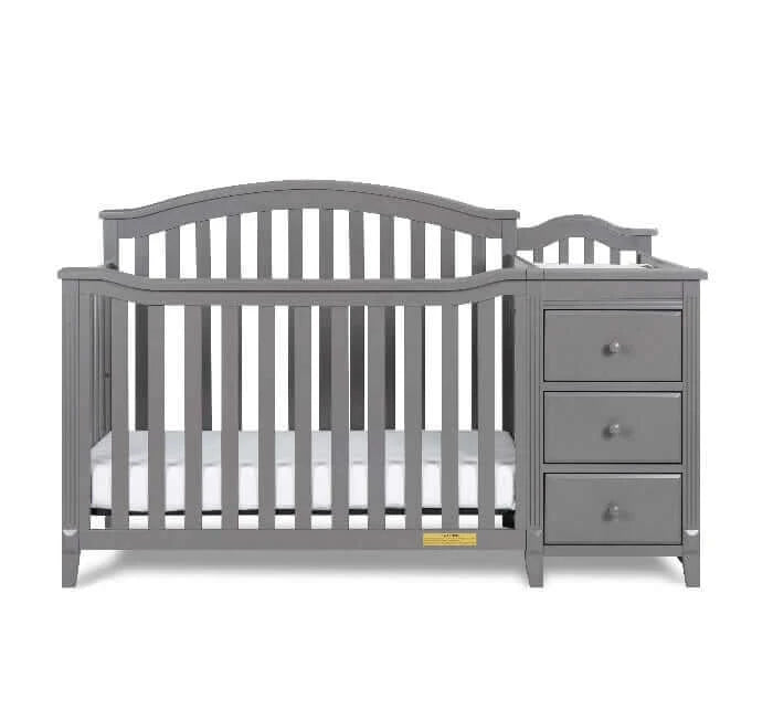 AFG Kali II 4-in-1 Crib and Changer - Gray Front