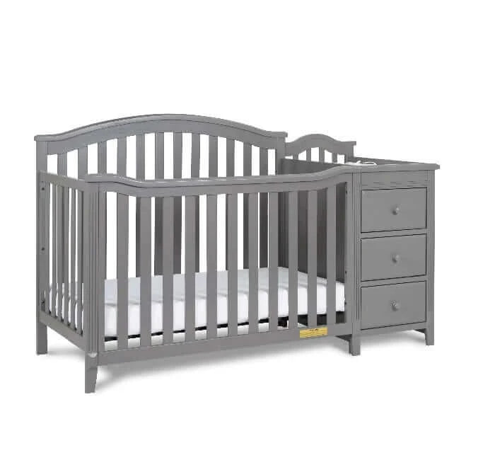 AFG Kali II 4-in-1 Crib and Changer - Gray Side