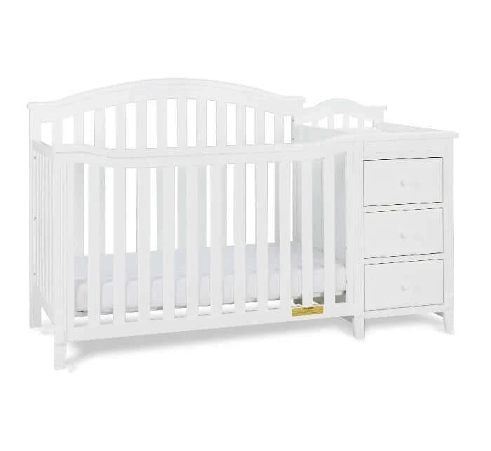 AFG Kali II 4-in-1 Crib and Changer - White side