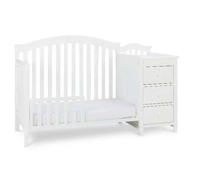 AFG Kali II 4-in-1 Crib and Changer - White side 3