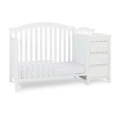 AFG Kali II 4-in-1 Crib and Changer - White side 3