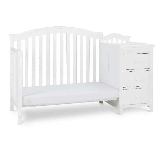 AFG Kali II 4-in-1 Crib and Changer - White side 5 