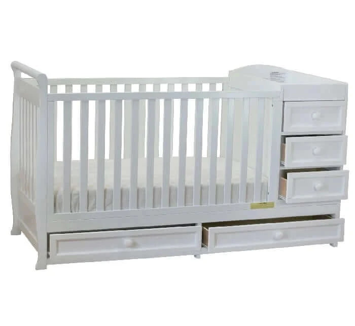 AFG Daphne 3 in 1 Crib and Changer Combo - Crib changer front 