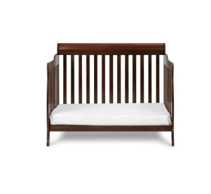 AFG Alice Convertible Crib w/ Toddler Rail - Espresso daybed 